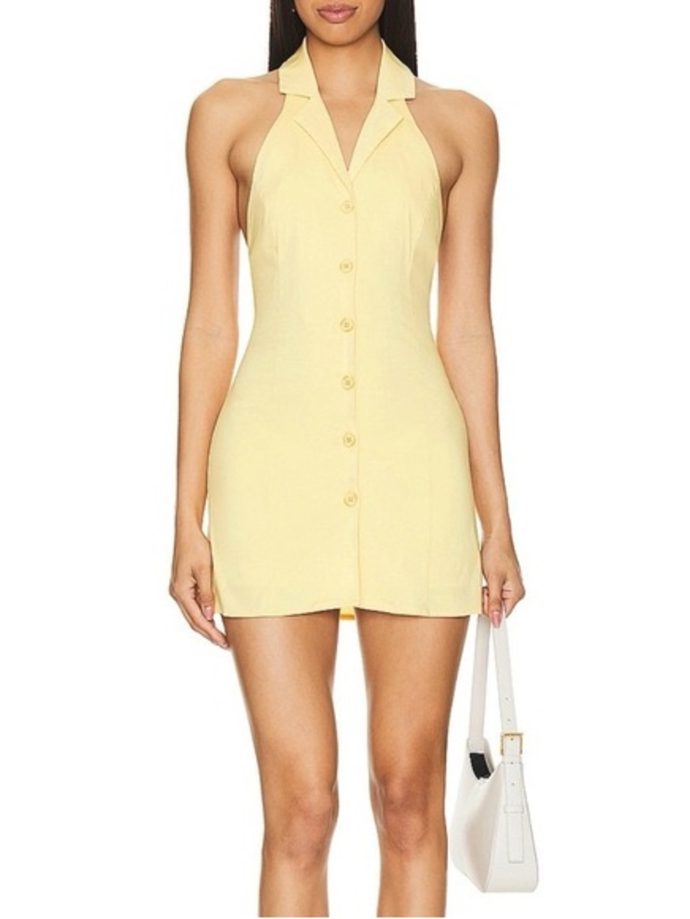 SNDYS Button Down Mini Dress